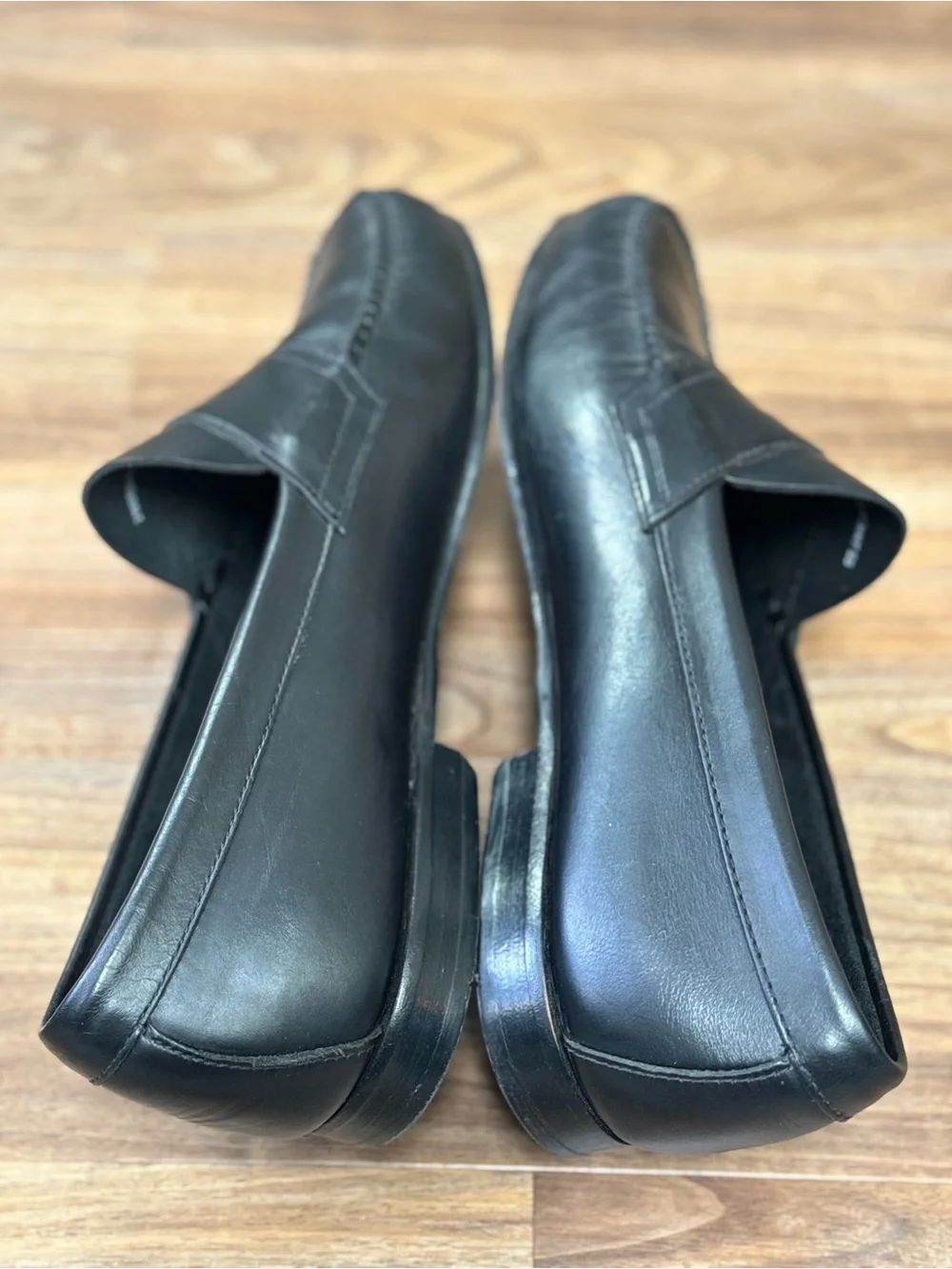 G.H. Bass & Co. Weejuns Men’s Penny Loafers Black Leather Size 12